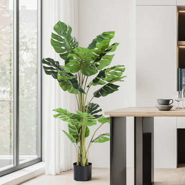 Artiss Artificial Monstera Tree Indoor Plant 140cm Green