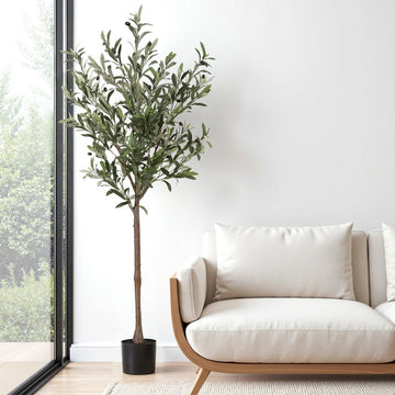 Artiss Artificial Olive Tree Indoor Plant 155cm Green
