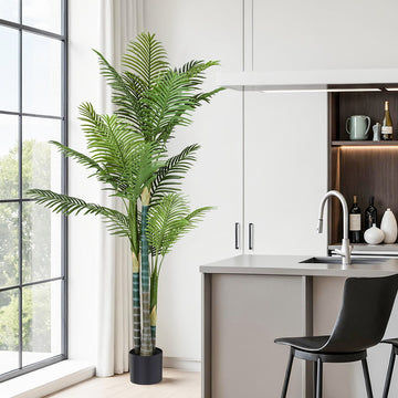 Artiss Artificial Palm Tree Indoor Plant 180cm Green