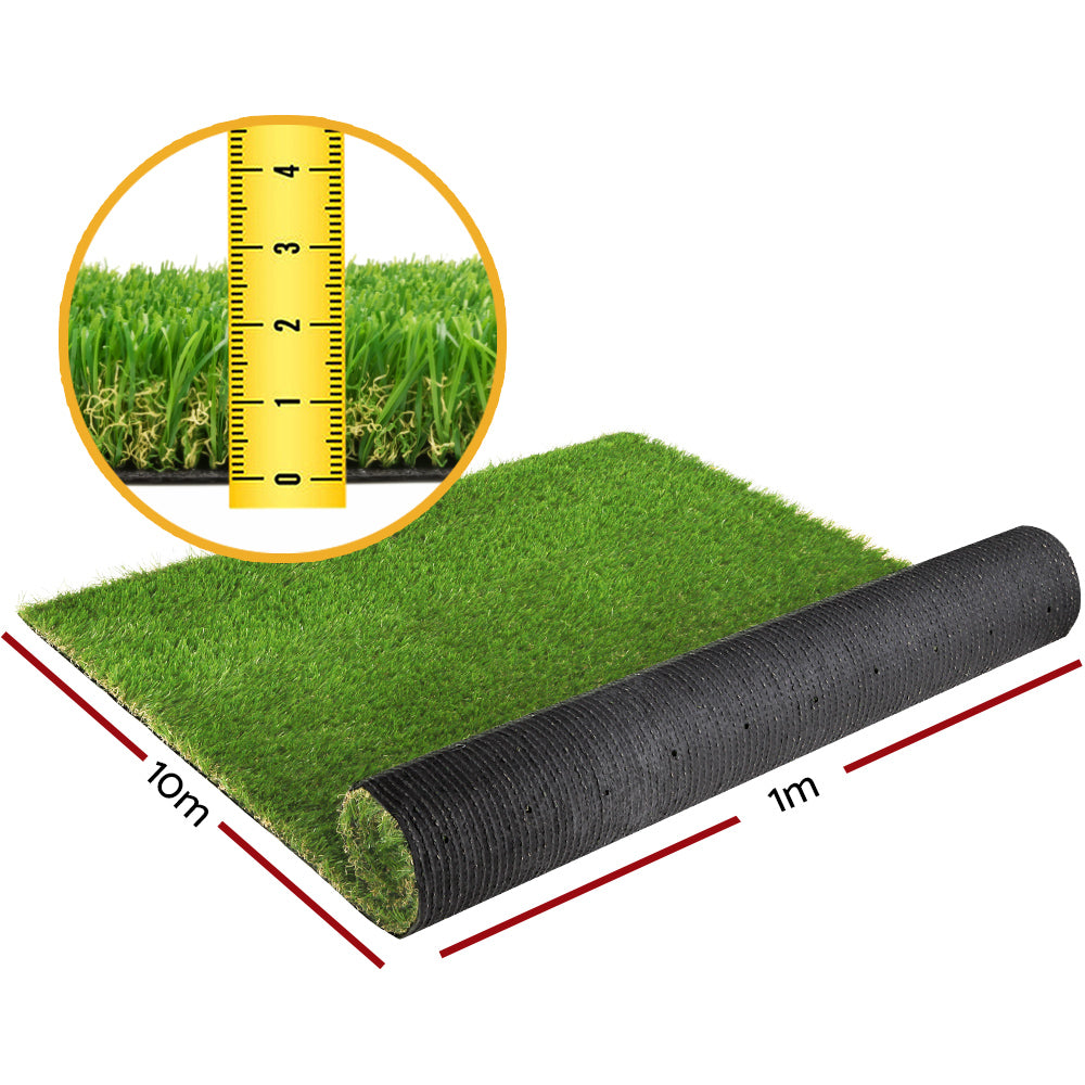 Prime Turf Synthetic Grass 20mm 20sqm Four-Tone Natural