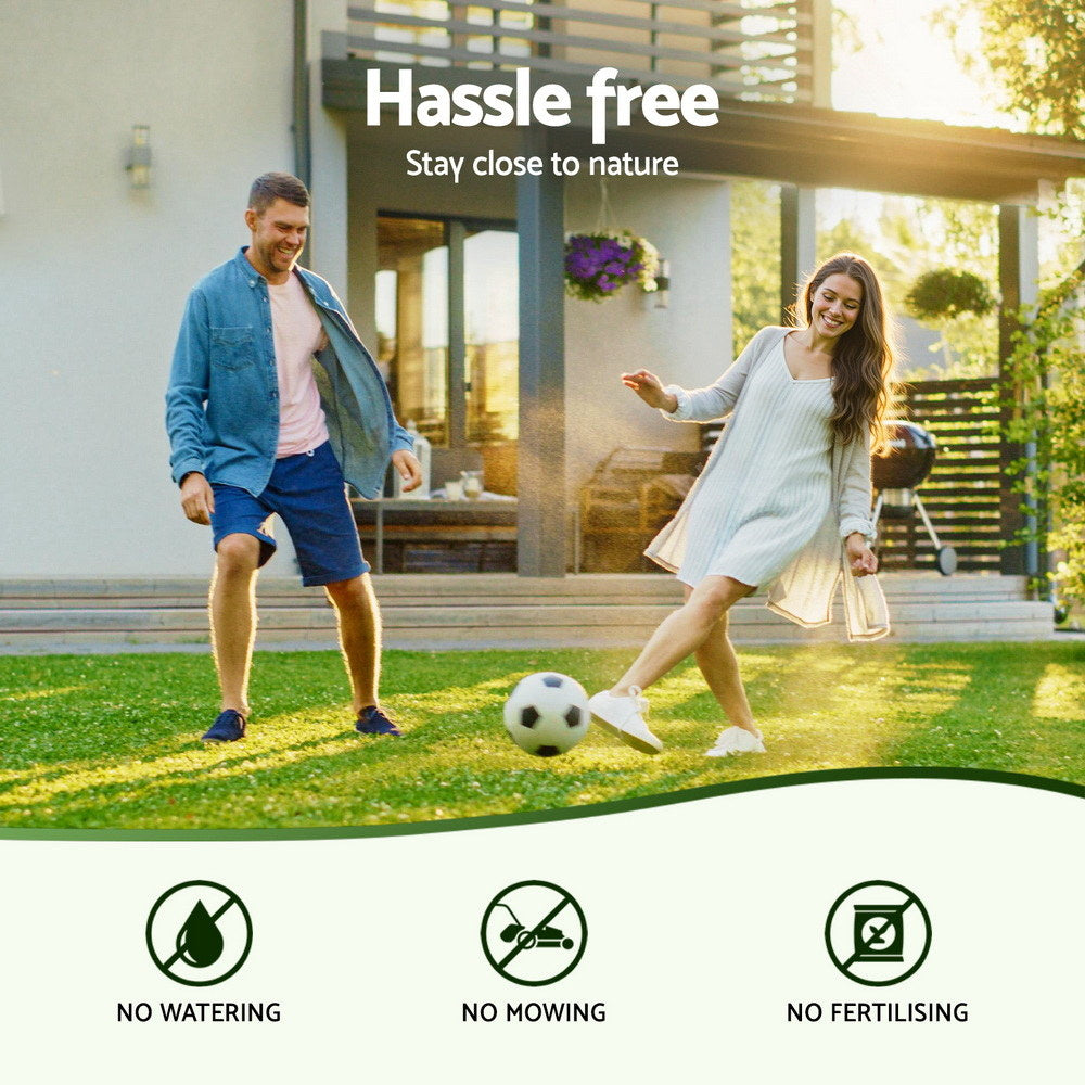 Prime Turf Artificial Grass Mat 15mm 50cm x 2m 2 Rolls