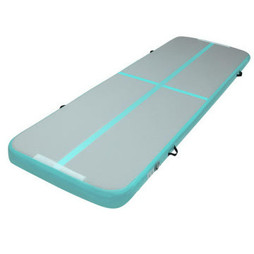 Everfit Air Track Mat 3m x 1m Gymnastics Training Mint Green