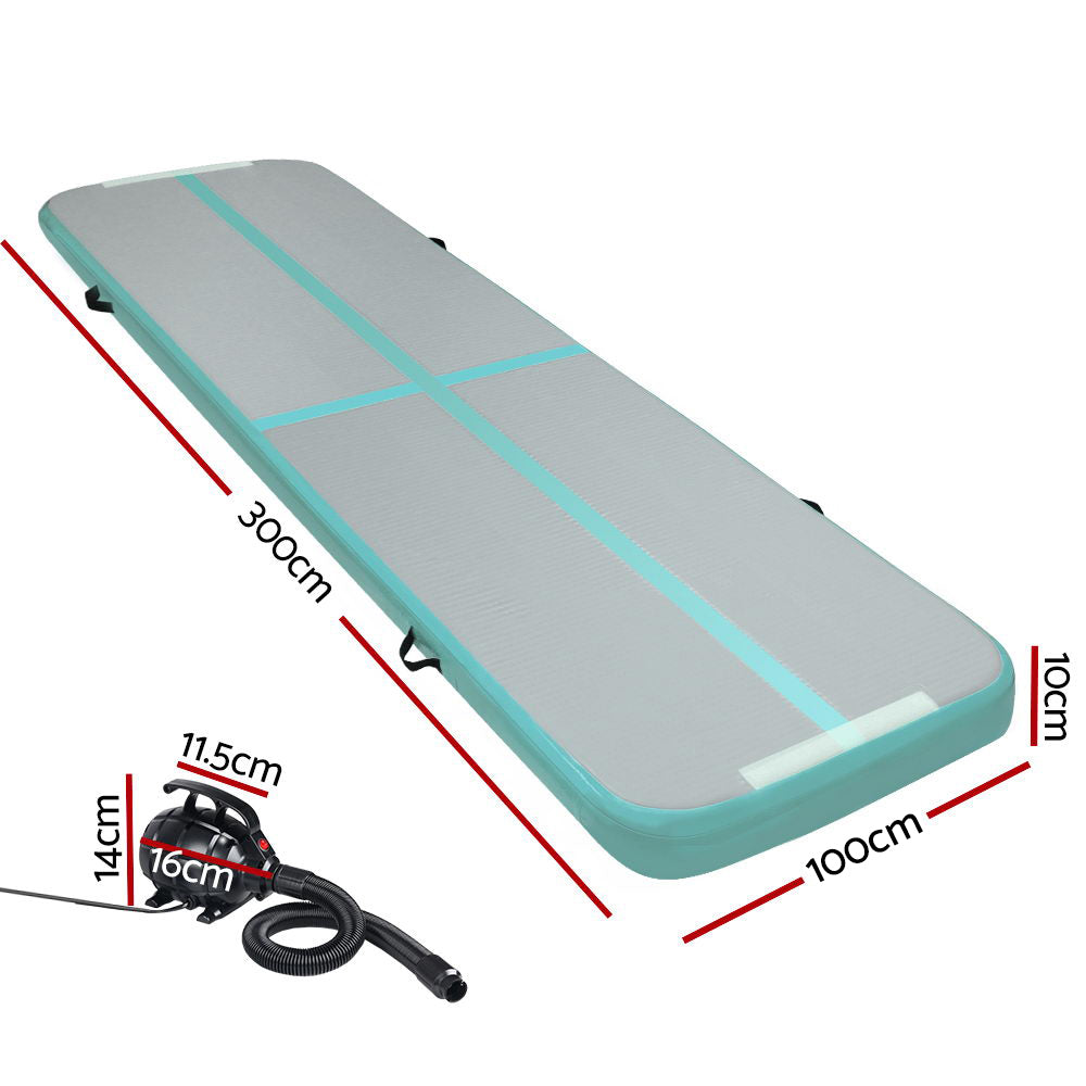 Everfit Air Track Mat 3m with Electric Pump Training Floor