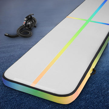 Everfit Air Track Mat 5m Gymnastics Tumbling Training with Pump