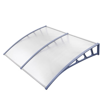 Instahut Door Window Awning UV Rain Protection 2m Transparent