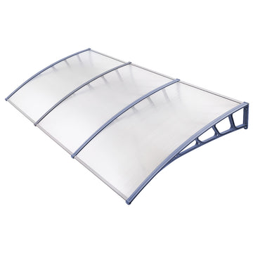 Instahut Door Window Awning UV Rain Protection 3m Transparent