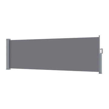 Instahut Side Awning Sun Shade Screen 1x3M Grey