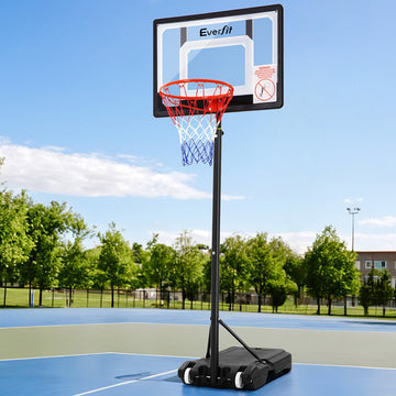 Everfit Portable Basketball Hoop System Height Adjustable 2.1M