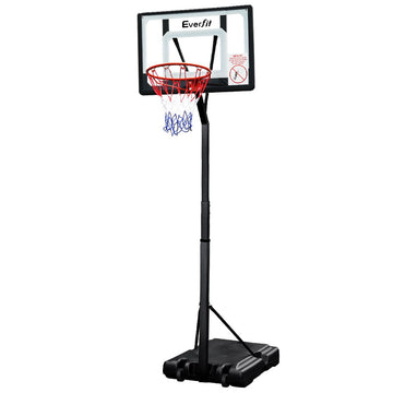 Everfit Portable Basketball Hoop System Height Adjustable 2.6M