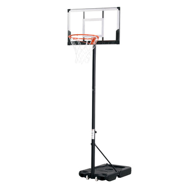 Everfit Portable Basketball Hoop System Height Adjustable 3.05m Black
