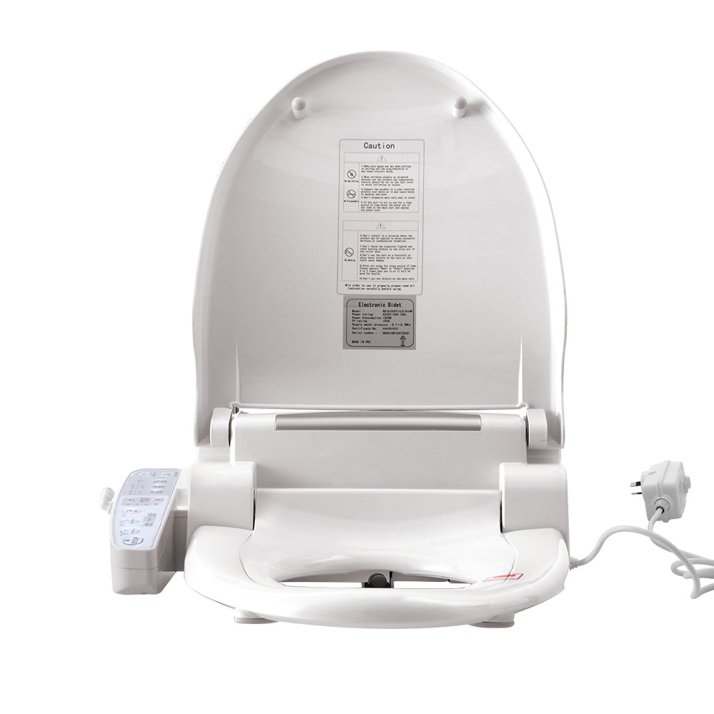 Cefito Electric Bidet Toilet Seat Panel Control Air Dryer Heated Seat White