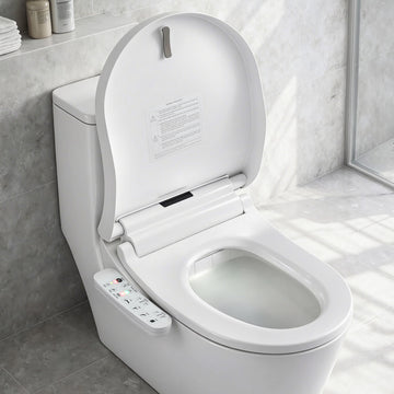 Cefito Smart Electric Bidet Toilet Seat D-Shape Heated Seat White