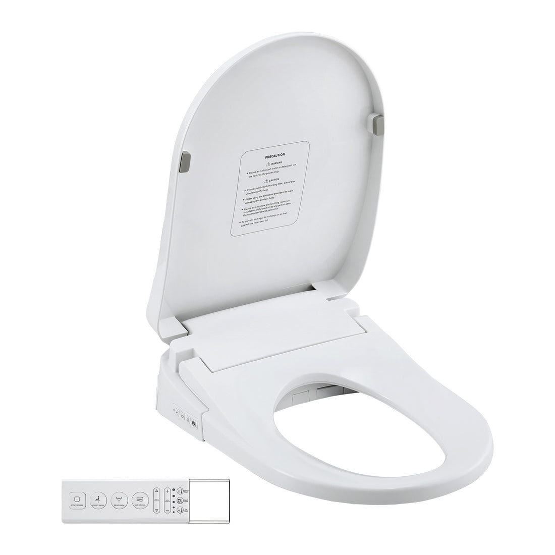 Cefito Electric Bidet Toilet Seat Wireless Remote Auto Wash White