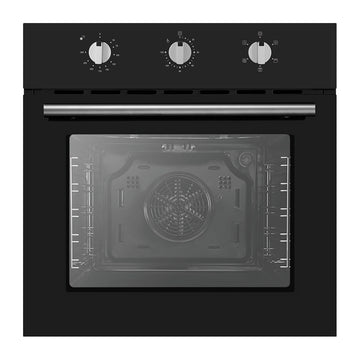 Devanti 70L Built-in Oven 60cm 5 Functions Black