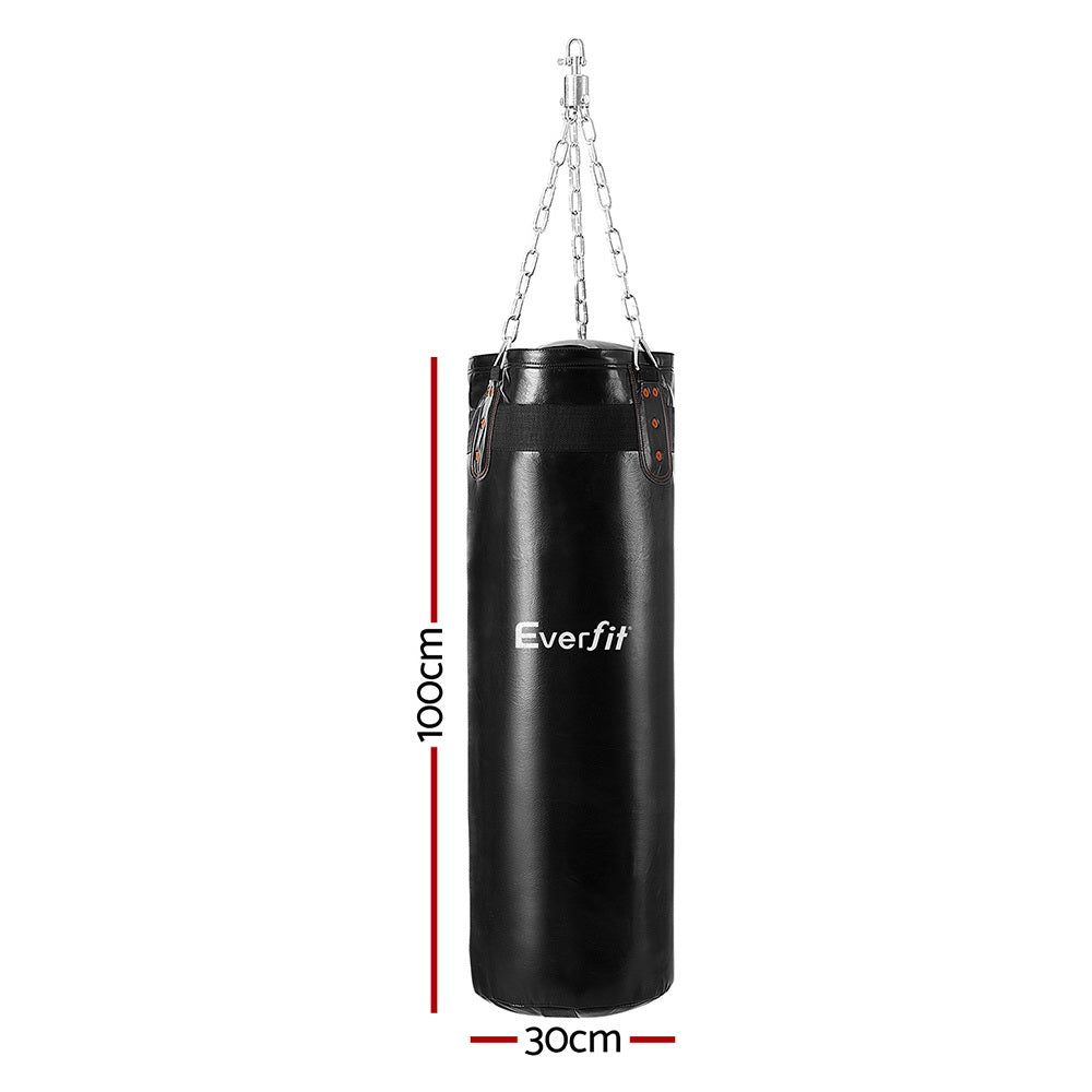 Everfit Hanging Boxing Bag 100cm for Stress Relief and Fitness Training