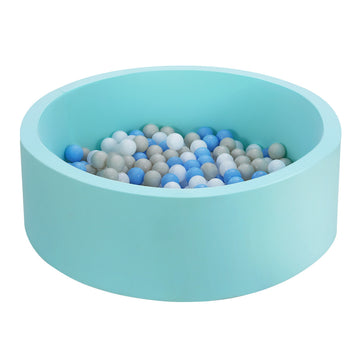 Keezi Kids Foam Ball Pit 90cm with 200 Balls Blue