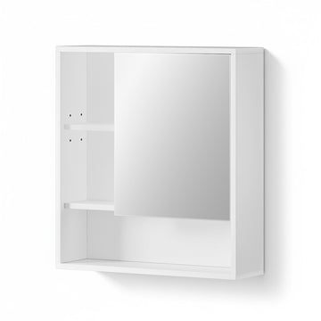 Cefito Bathroom Mirror Cabinet Medicine Storage Wall Mounted 56cm White