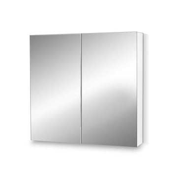 Cefito Soft Closing Gloss White Bathroom Mirror Cabinet 750mm