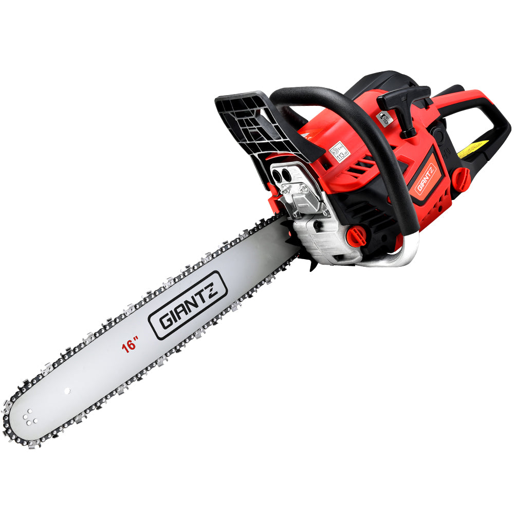 Giantz Commercial Chainsaw 45CC 16in Bar E-Start
