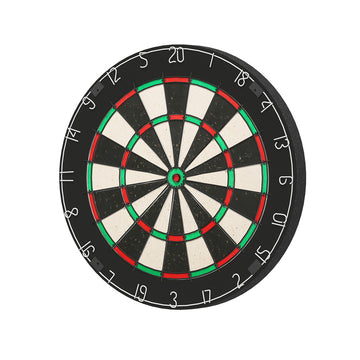 18 Inch Professional Dartboard with 6 Steel Darts Sisal Fiber