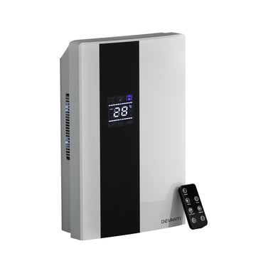 Devanti 2-in-1 Dehumidifier and Air Purifier 2L White 37cm