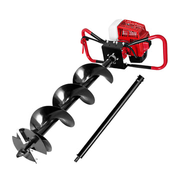 Giantz Petrol Post Hole Digger Earth Auger 200mm