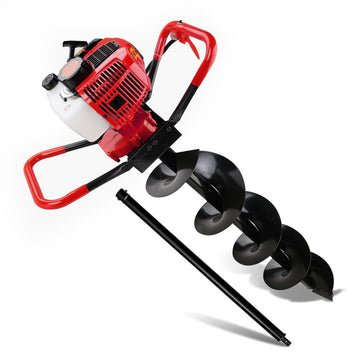 Giantz 65cc Petrol Post Hole Digger 200mm 1-2 Person