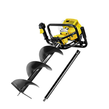 Giantz Post Hole Digger 65cc Petrol Earth Auger 300mm