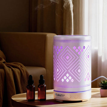 Devanti Ultrasonic Aroma Diffuser and Humidifier 100ml White