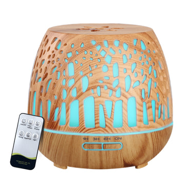 Devanti Enchanted Forest Aroma Diffuser Humidifier with LED Light 400ml