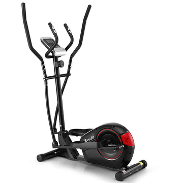 Everfit Elliptical Cross Trainer for Home Gym Low Impact Cardio Workout Black