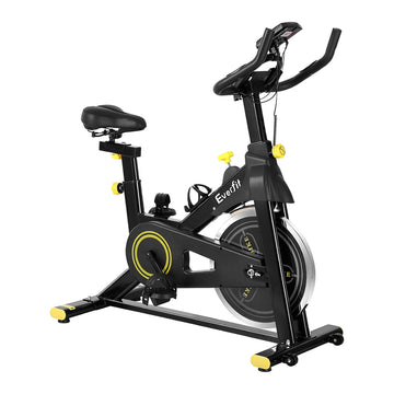 Everfit Spin Bike with Bluetooth APP Connectivity and Adjustable Resistance