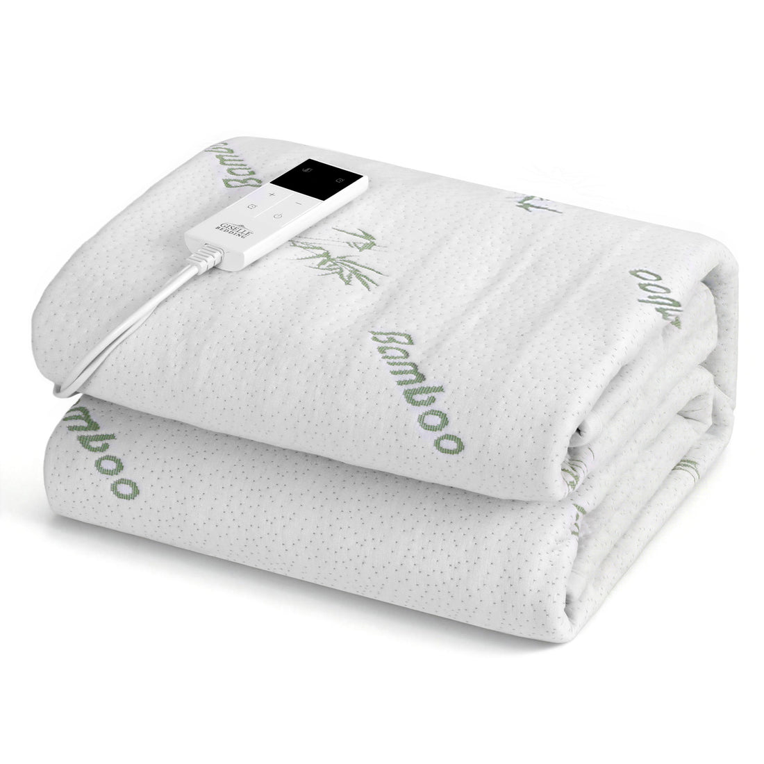 Giselle Electric Blanket Bamboo Fabric Fitted Single
