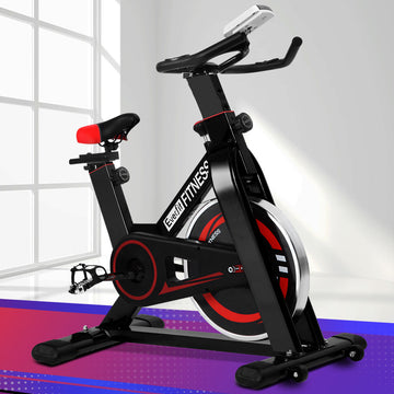 Everfit Spin Bike 6kg Flywheel Indoor Cardio Cycling Home Gym