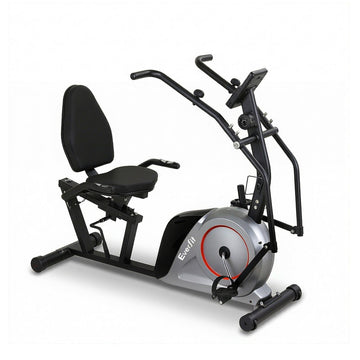 Everfit Recumbent Exercise Bike Magnetic Bluetooth App Connect