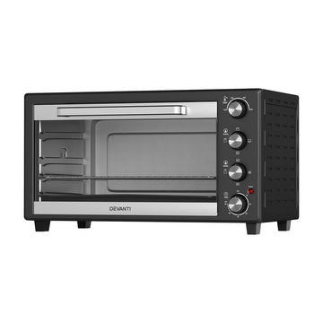 Devanti Convection Oven 60L with Rotisserie and Baking Set
