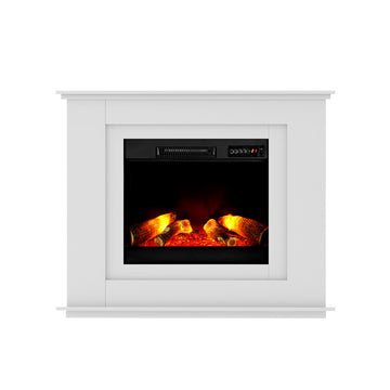 Devanti Electric Mantel Fireplace 2000W White