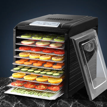 Devanti Food Dehydrator 9 Tray Digital Control 35-70C