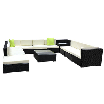 Gardeon Outdoor Wicker Sofa Set