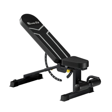 Everfit Adjustable FID Weight Bench 450kg Capacity Steel Frame