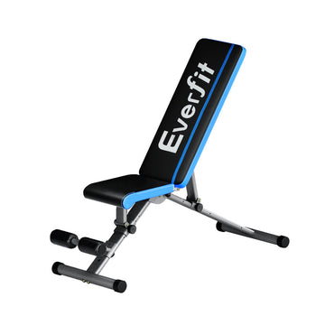 Everfit Adjustable FID Weight Bench 330kg Capacity Steel Frame