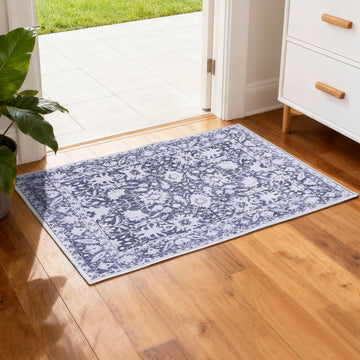 Artiss Soft Velvet Doormat 50X80cm Non-Slip Bath Mat Rug