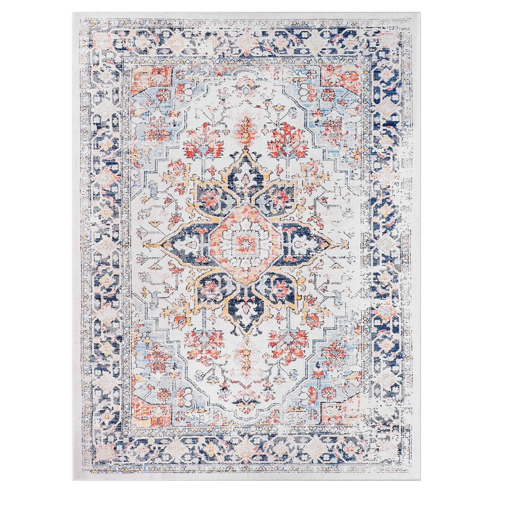 Artiss Bohemian Vintage Area Rug 160x230cm Washable Anti-Slip Floor Carpet