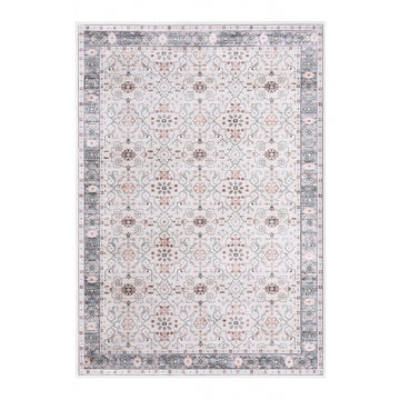 Artiss Washable Area Rug 200x290cm Machine Washable Modern Geometric