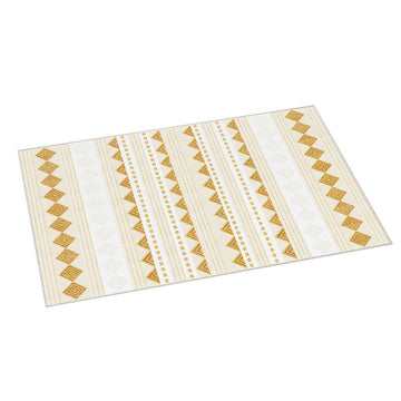 Artiss Ella Bohemian Floor Rug Crystal Velvet Washable 160x230cm