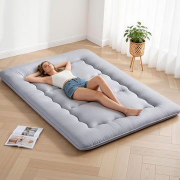 Giselle Bedding Japanese Futon Mattress 10cm Foldable with Washable Cover
