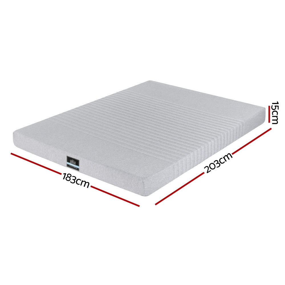 Giselle Bedding 7-Zone Memory Foam Mattress 15cm King