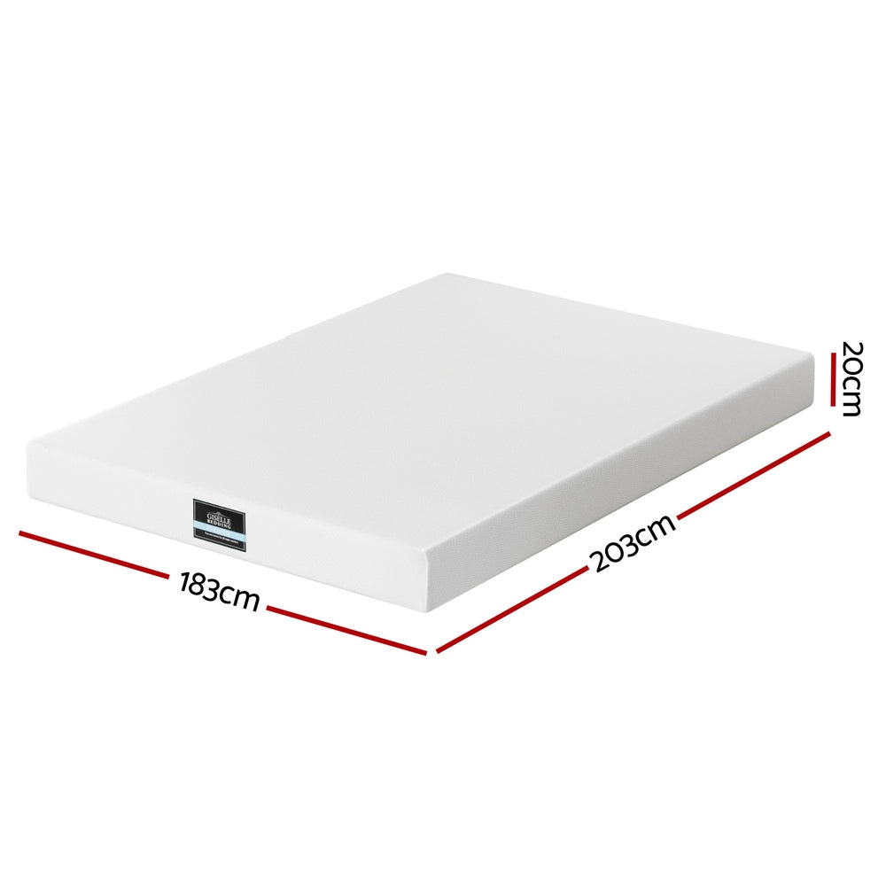 Giselle Bedding PURE | 20cm Green Tea Memory Foam Mattress King