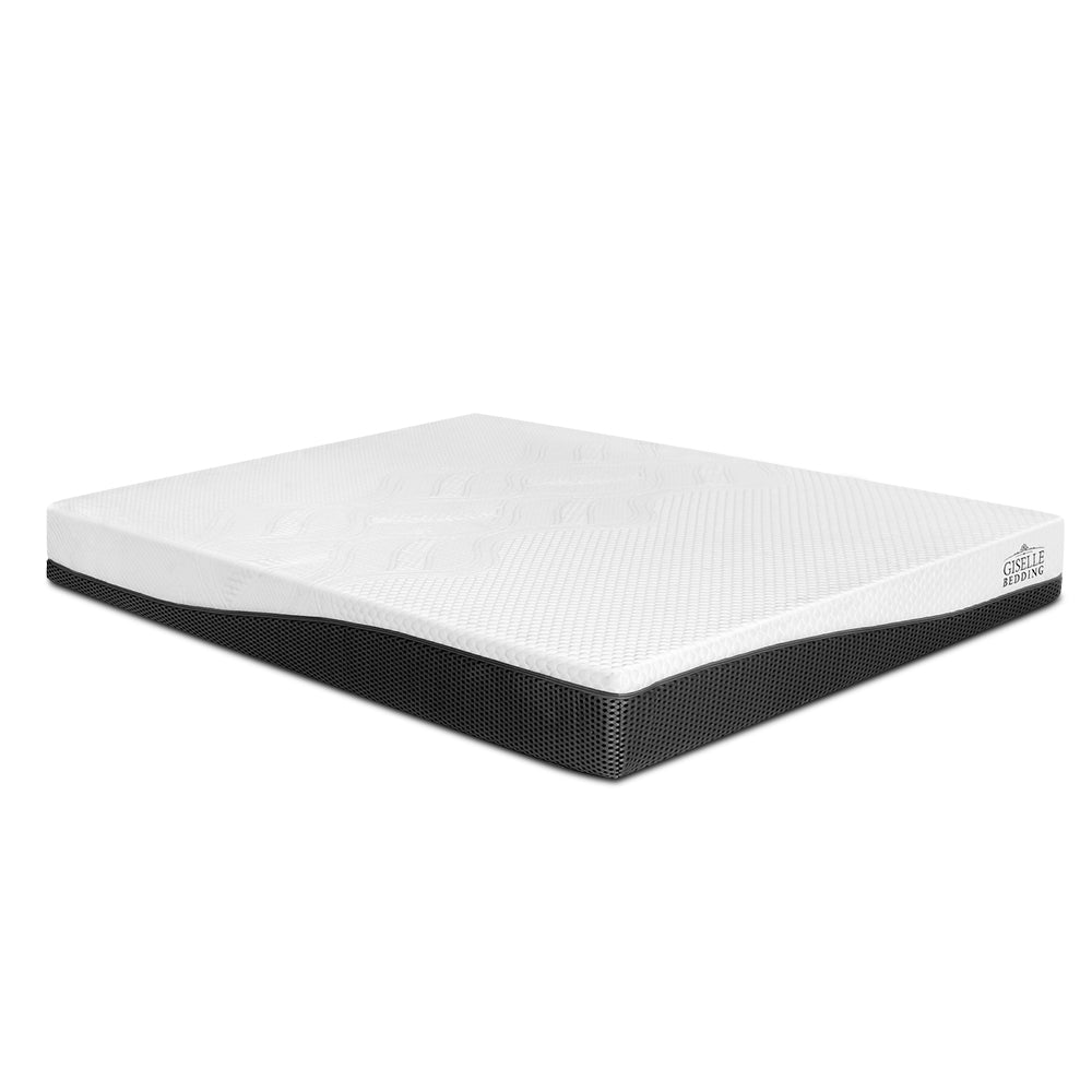 Giselle Bedding Cool Gel Memory Foam Mattress 21cm Medium Firm Single