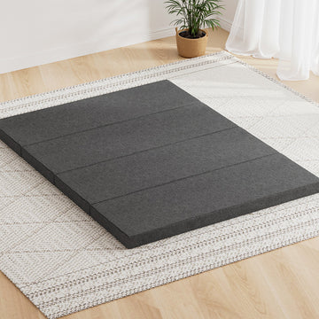 Giselle Bedding Foldable Foam Mattress Queen Size 203cm Grey